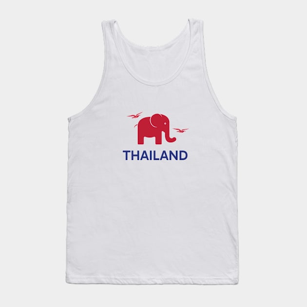 Thailand National Symbol Tank Top by kindacoolbutnotreally